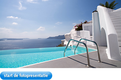 Santorini fotopresentatie afbeelding