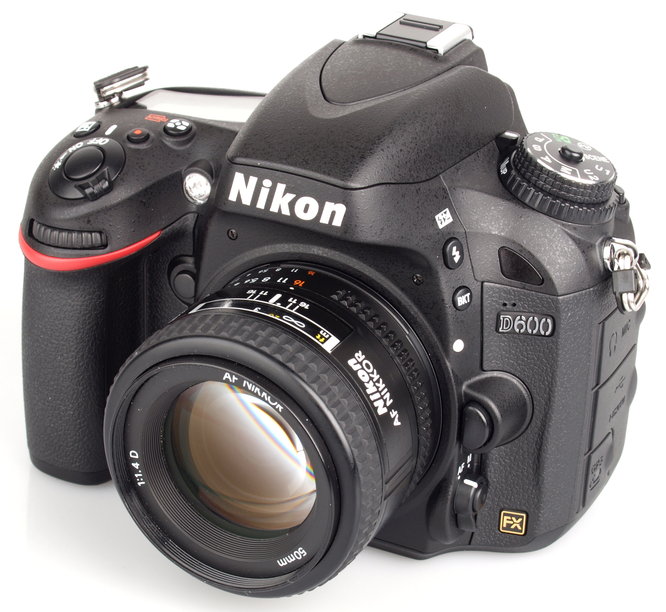 Nikon D600 full-frame afbeelding