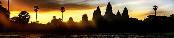 Cambodja Angkor Wat zonsopgang