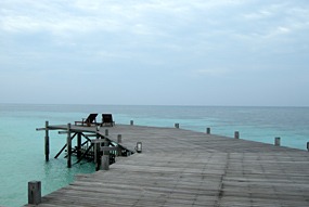lankayan-jetty-uitzicht