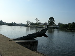 maleisie-kuching-rivier