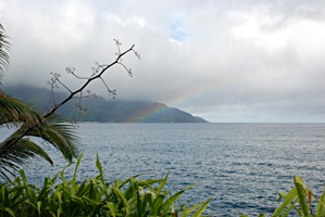 sunset-beach-regenboog